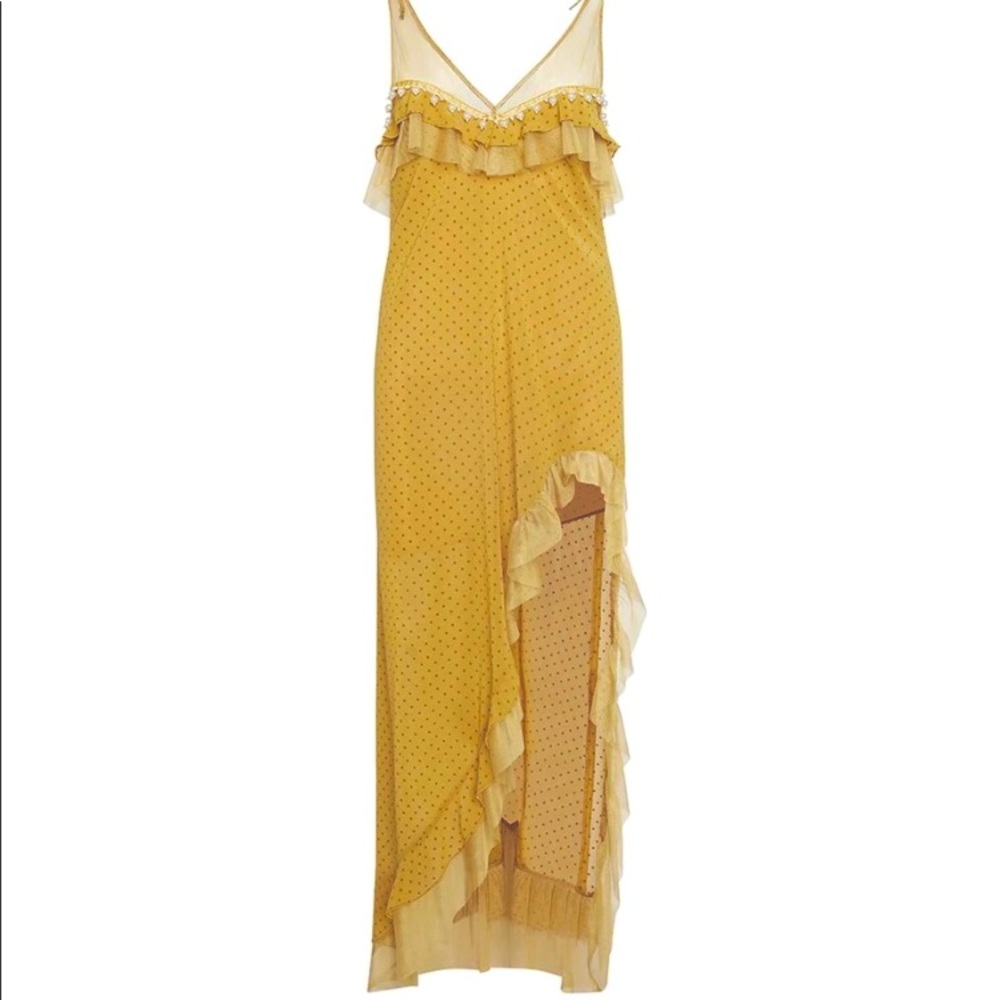 For Love of Lemons Marquee Maxi Dress